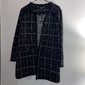 ADRIANNA PAPELL TWEED JACKET
